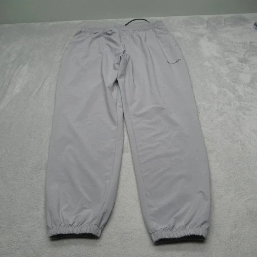 Columbia Hike Joggers Men Large Gray‎ Omni Shield Athleisure Run 32x29 Stretch